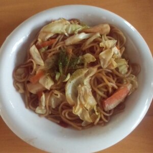 野菜たっぷり具だくさん焼きそば